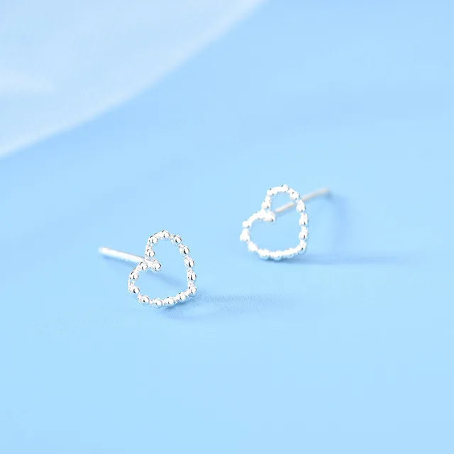 Newest 925 Sterling Silver Needle Women's Jewelry Cute Chic Stud Earrings for School Girls Kids Lady Birthday Gifts S925 Stamp