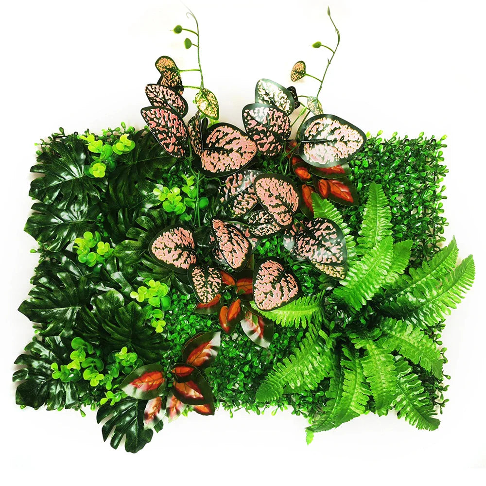 Home Decoration Artificial Plant Lawn Grass Green Moss Fake Wall  Garden Outdoor Interior Decor