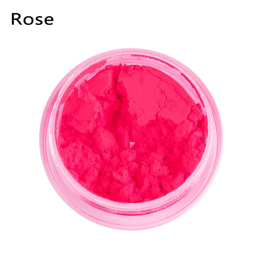 1PC NEON Eyeshadow Loose Powder Pigment Cosmetic Matte Mineral Spangle Nail Powder Shimmer Shining Eye Shadow Makeup Tool