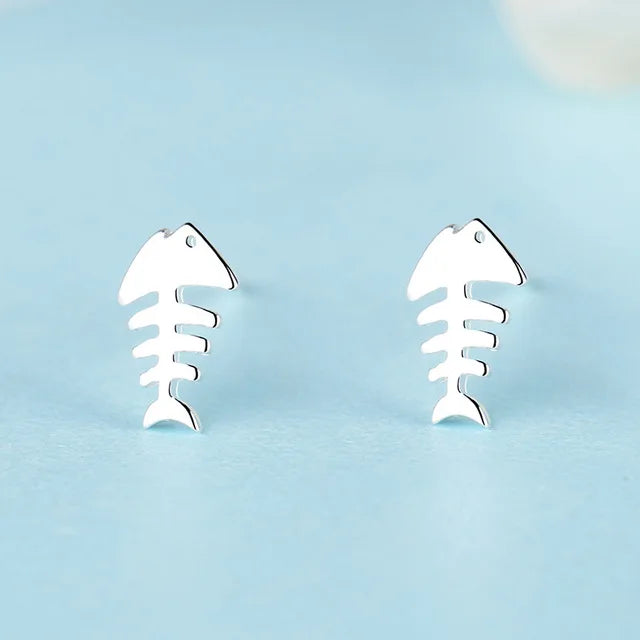 Newest 925 Sterling Silver Needle Women's Jewelry Cute Chic Stud Earrings for School Girls Kids Lady Birthday Gifts S925 Stamp