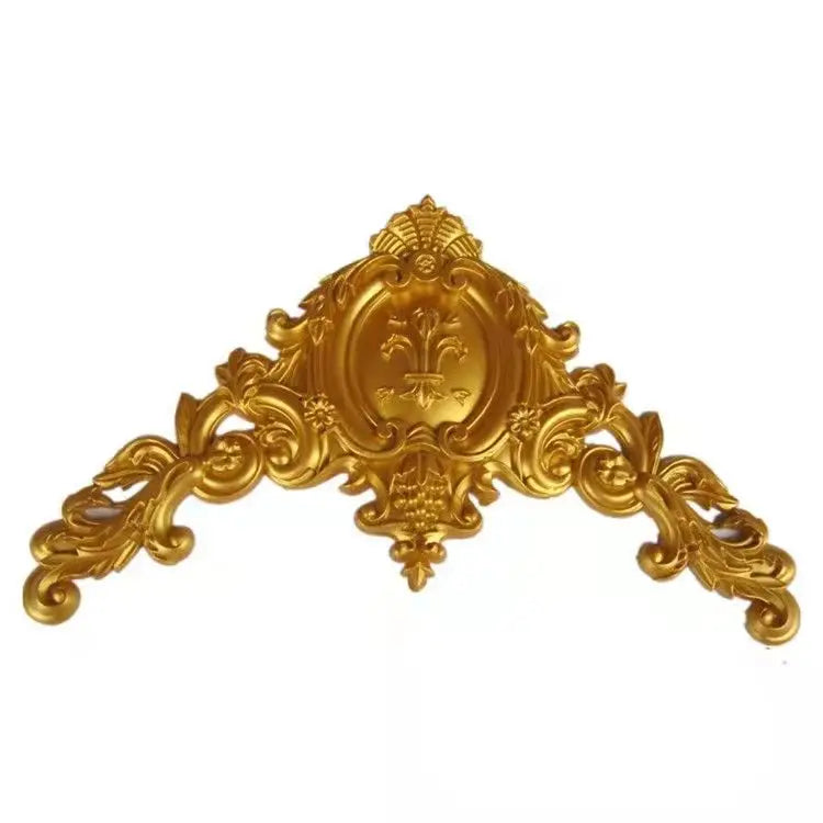 European style ceiling corner flower background wall passway decorative wall stickers Wedding home decoration non-wood carvings
