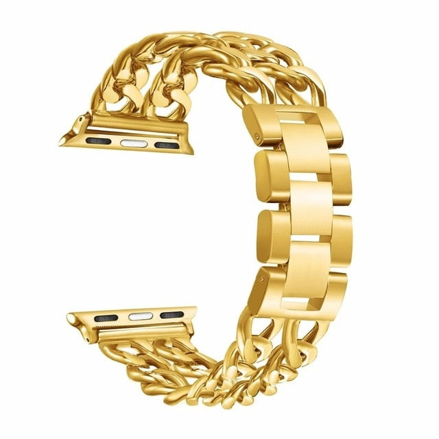 Stainless Steel Band For Apple Watch 6 SE 5 4 3 2 Band 40mm 44mm strap wristband Metal Band for iWatch Series 6 5 4 3 38mm 42mm
