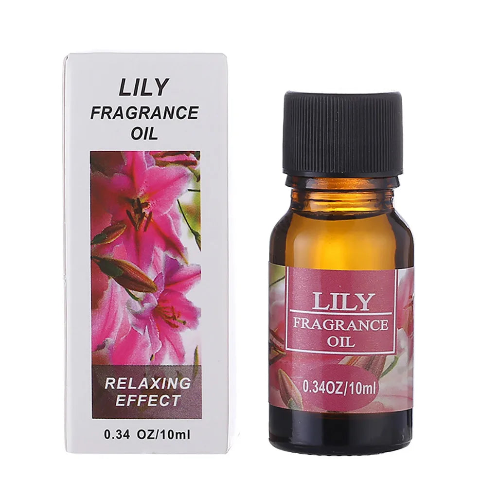 10ml/bottle Essential Oils For Aroma Diffuser Air Humidifier Aromatherapy Water-soluble Oil 12 Kinds Of Fragrance To Choose L5