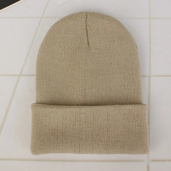 Winter Hats for Woman New Beanies Knitted Fluorescent Cute Hat Girls Autumn Female Beanie Caps Warmer Bonnet Ladies Casual Cap