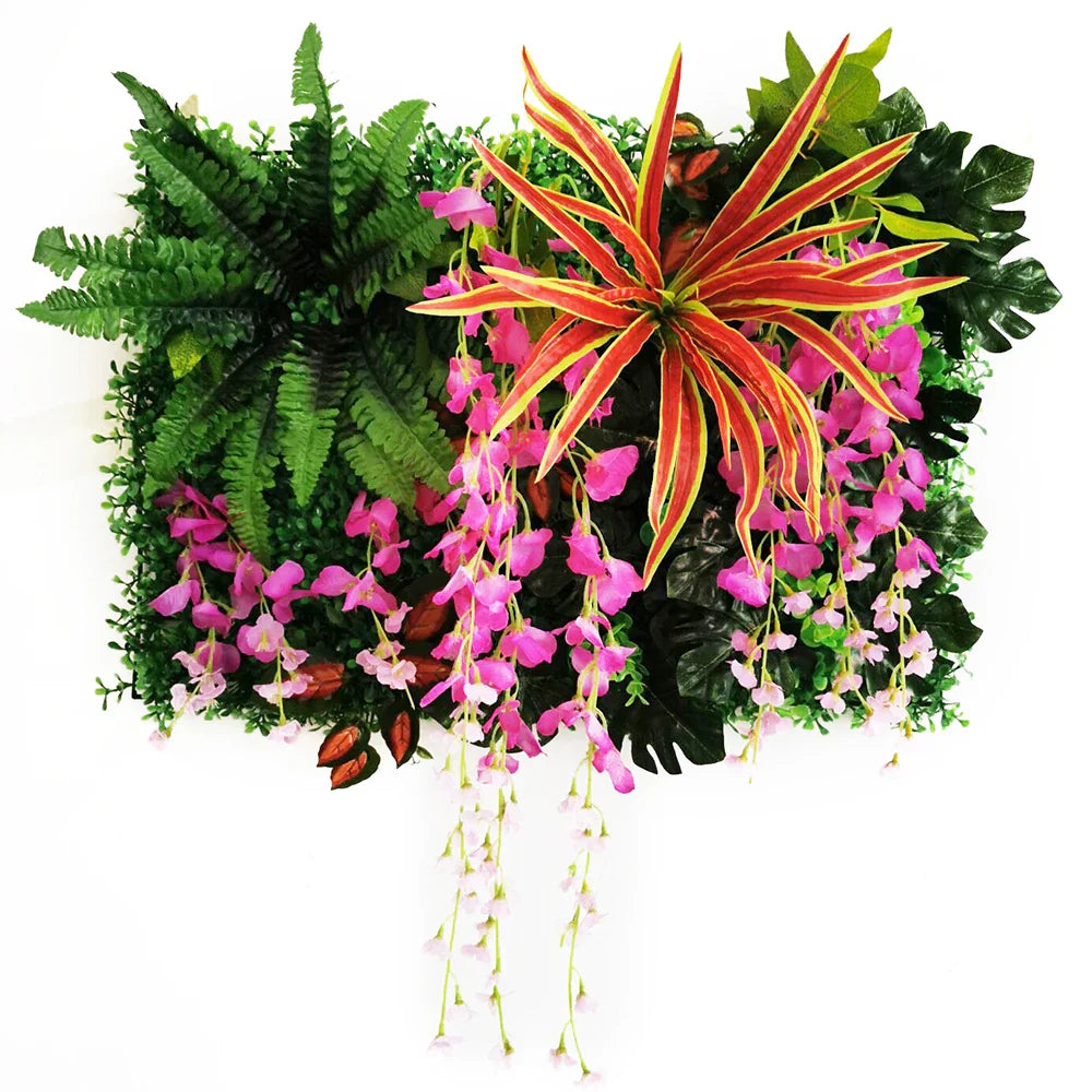 Home Decoration Artificial Plant Lawn Grass Green Moss Fake Wall  Garden Outdoor Interior Decor