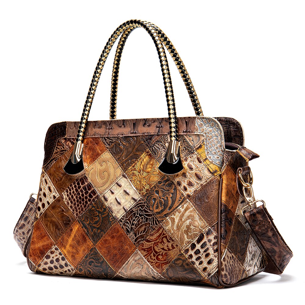 WESTAL womens genuine leather handbags women's leather luxury handbags women bags designer top-handle bags messenger bag female