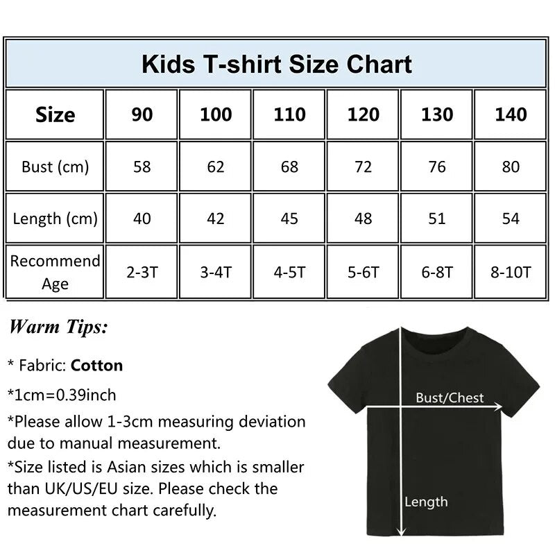 2021 Halloween Pumpkin Monster Print Children Girl Boy T-shirt Black Round Neck T Shirt Kids 2 to 10 Year Old Tees