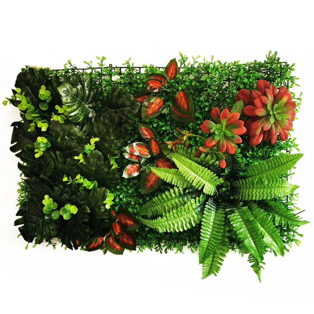 Home Decoration Artificial Plant Lawn Grass Green Moss Fake Wall  Garden Outdoor Interior Decor