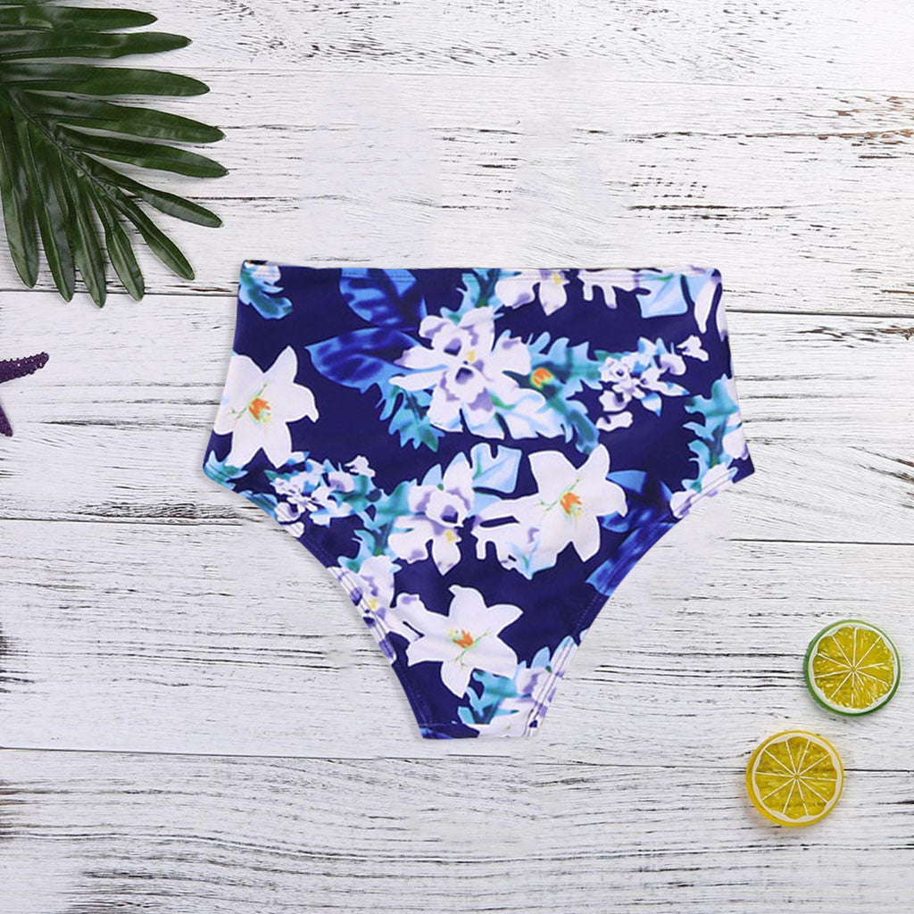 Fashion Bikini Panties Women Black Pants High Waisted Bikini Swim Pants Shorts Bottom Swimsuit Swimwear Female High Waist 2021