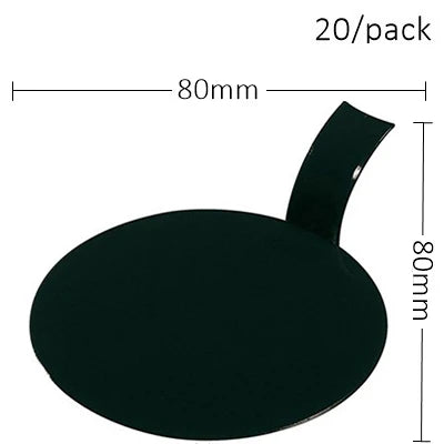 20 Pieces x Home Party Disposable Plastic Tableware Supplies, 70*44mm/60ml Petal Dessert Cake Bowl