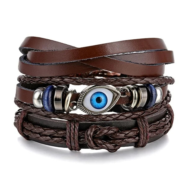IFMIA Vintage Multi-layer Leather Bracelet Ladies Men's Bracelet Jewelry Bracelets Bangles New Style Party Gift Bohemian Gifts