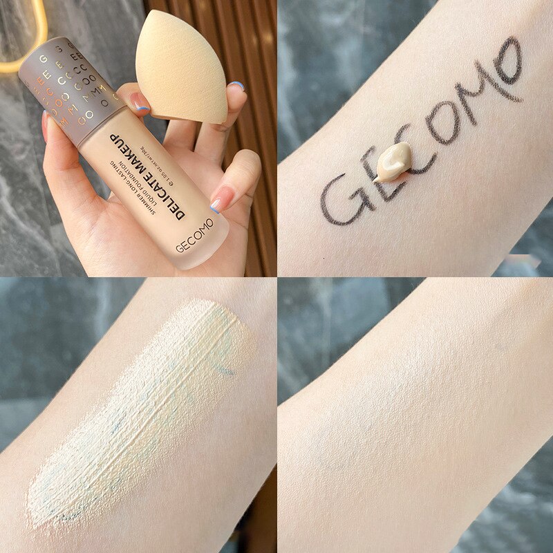 ELECOOL 30ml Foundation Liquid Makeup Face Base Cream Concealer Whitening Moisturizer Oil Control Waterproof Korean Cosmetics