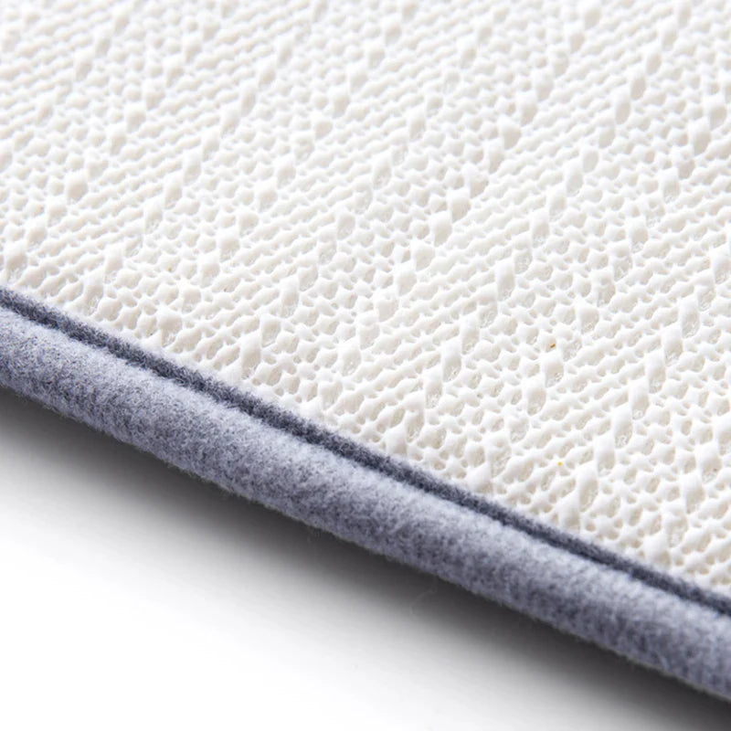 40*60CM Coral Fleece Bathroom Memory Foam Rug Kit Toilet Pattern Bath Non-slip Mats Floor Carpet Set Mattress for Bathroom Decor