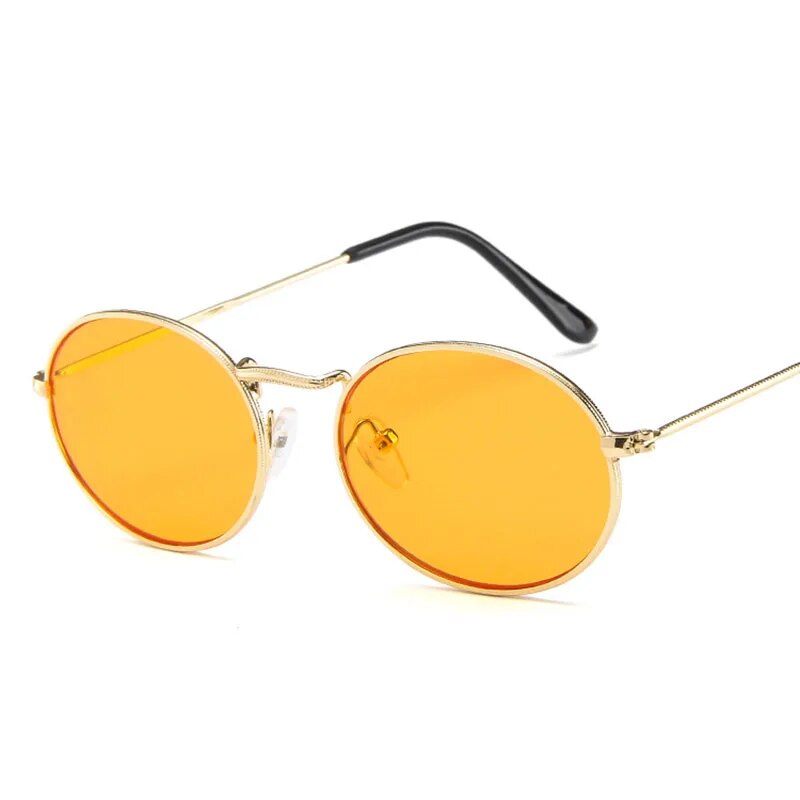 DYTYMJ New Arrival 2023 Women's Sunglasses Retro Oval Sunglasses Women Brand Designer Eyeglasses Vintage Luxury Female Shades