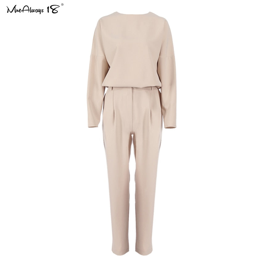 Mnealways18 Vintage Zipper Khaki Trousers Women High Waist Office Pants Ladies Brown Trousers Work Wear Autumn Long Pants 2021