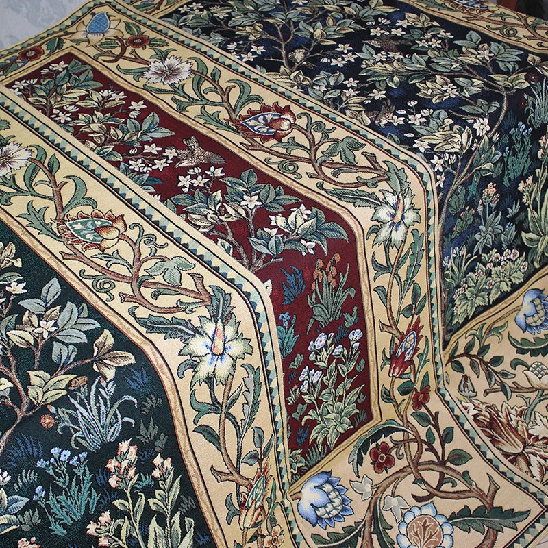 Home Textile Decoration Tapestry William Morris - Tree of life Green Belgium 89*68cm Wall Hanging Painting PT-35
