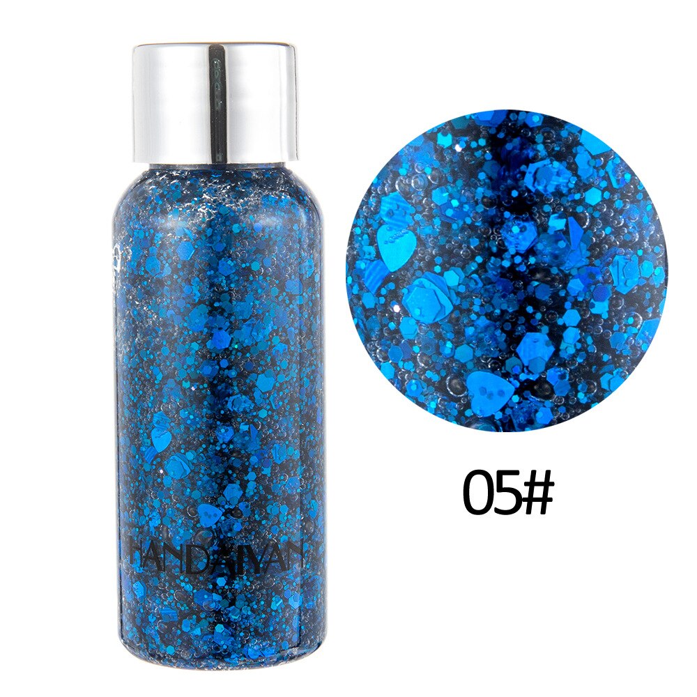 Shiny Eye Glitter Eyeshadow Nail Hair Body Face Sequins   Pigment for Eyes Glitter Eyeshadow Festival Party Glitter косметика