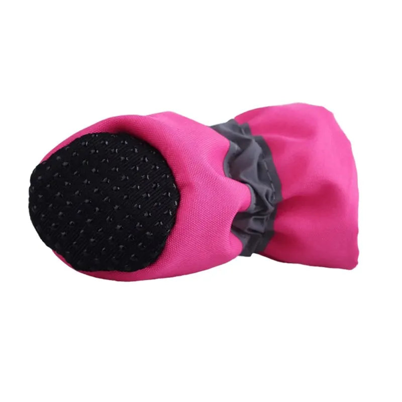 Winter Warm Pet Dog Shoes 4pcs/set Waterproof Antiskid Puppy Shoes for Small Medium Dogs Anti-slip Rain Snow Boots Pet Protectio