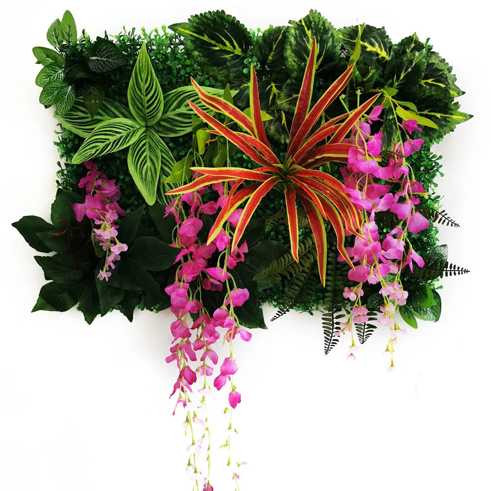 Home Decoration Artificial Plant Lawn Grass Green Moss Fake Wall  Garden Outdoor Interior Decor