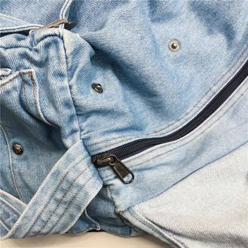 Women Denim Blue Shoulder Bag New Design Brand Female Canvas Jeans Tote Handbags Large Vintage Crossbody Travel Mochila