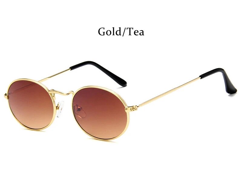 DYTYMJ New Arrival 2023 Women's Sunglasses Retro Oval Sunglasses Women Brand Designer Eyeglasses Vintage Luxury Female Shades