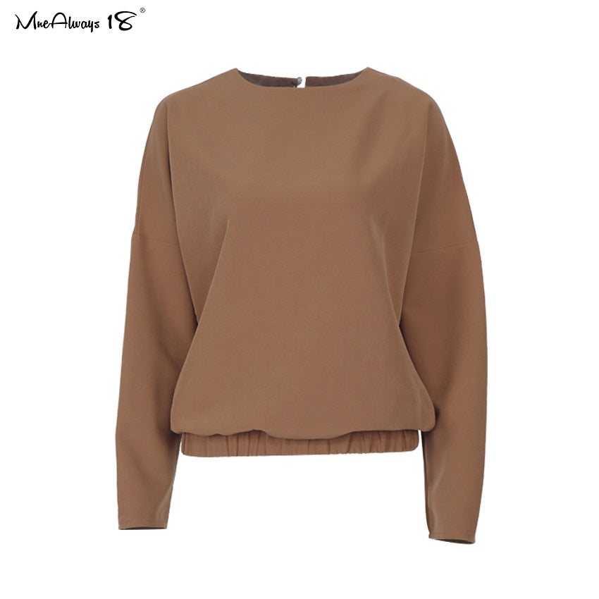 Mnealways18 Vintage Zipper Khaki Trousers Women High Waist Office Pants Ladies Brown Trousers Work Wear Autumn Long Pants 2021