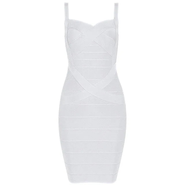 Club Ready Sleeveless Spaghetti Belt Stretching Fitness Club Mini Dress