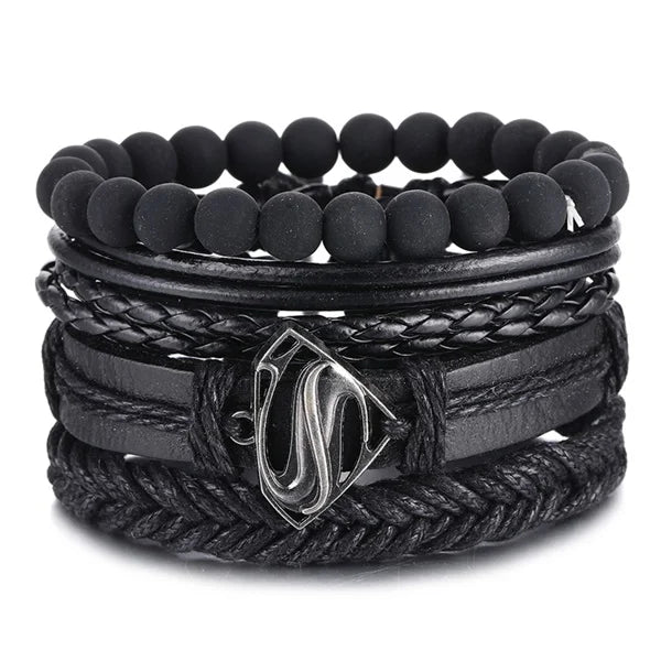 IFMIA Vintage Multi-layer Leather Bracelet Ladies Men's Bracelet Jewelry Bracelets Bangles New Style Party Gift Bohemian Gifts