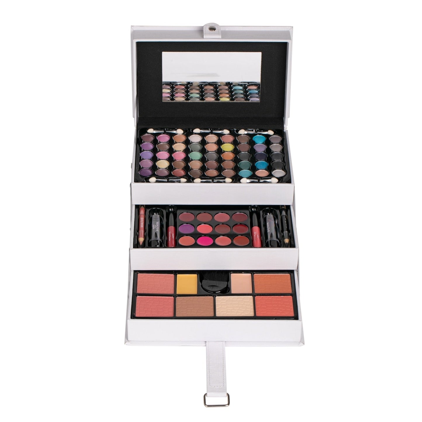 DUER LIKA Professional 45 Color Eyeshadow Blush Cosmetic Foundation Face Powder Makeup Sets Eye Shadows Palette