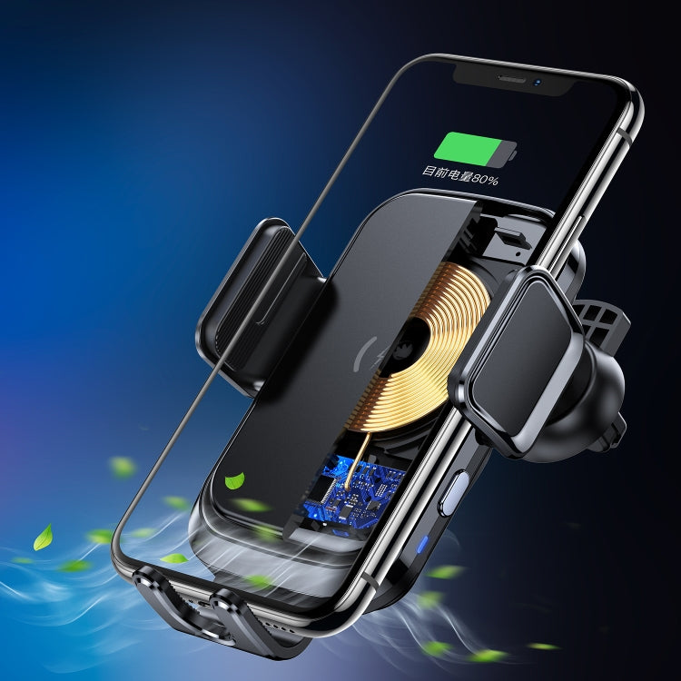 X7 Car Wireless Charging Mobile Phone Gravity Bracket Holder Suction Cup Bracket, Suction Cup Bracket