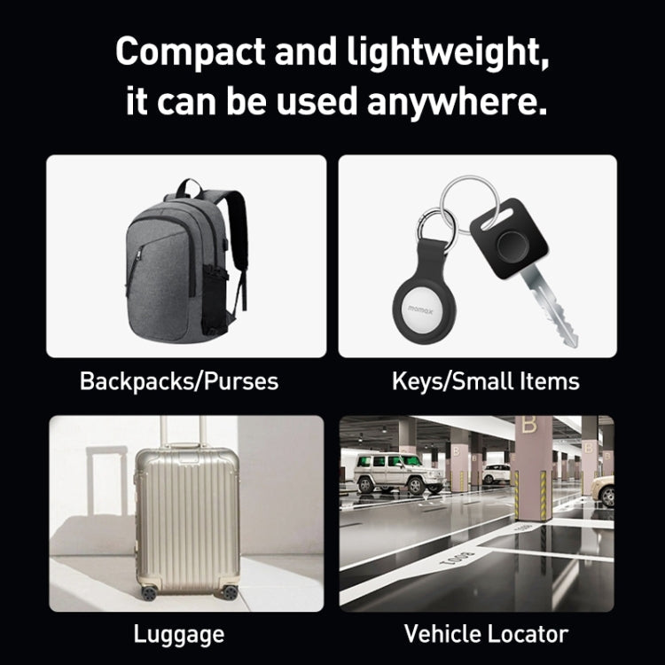 MOMAX PINTAG BR5 Wireless Positioning Anti-lost Device(White)