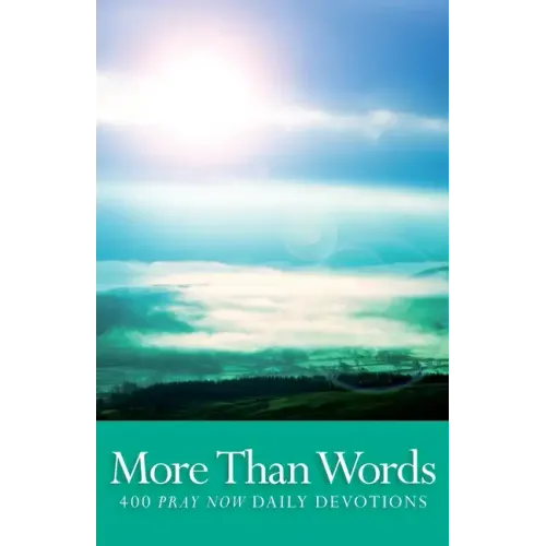 More Than Words: 400 Pray Now Daily Devotions