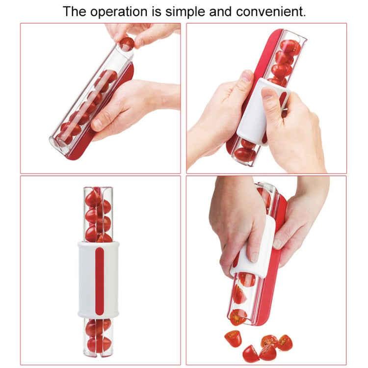 Tomato Slicer Cherry Fruit Cutter Kitchen Gadgets, Tomato Slicer