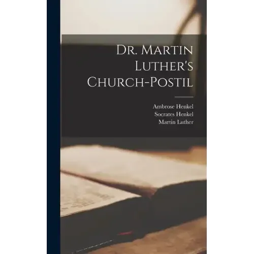Dr. Martin Luther's Church-postil