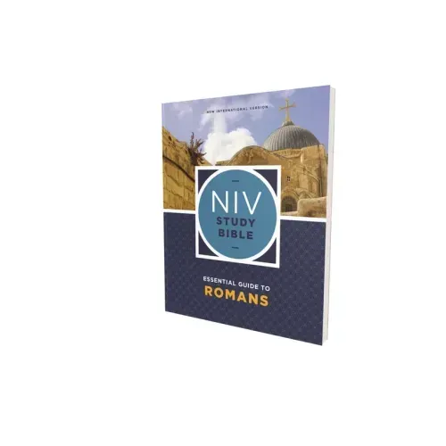 NIV Study Bible Essential Guide to Romans, Paperback, Red Letter, Comfort Print