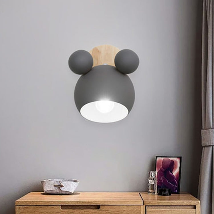 Creative Cartoon E27 LED White Light Wall Lamp for Bedside Passage