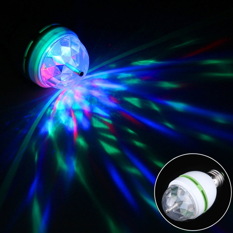 LED Full Color Auto Rotating Lamp for Family Party / KTV / Bars / Hotel / DJs, AC 85-260V