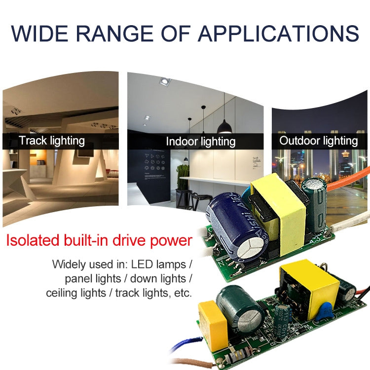 25-36W LED Driver Adapter Isolated Power Supply AC 85-265V to DC 75-135V, 25-36W