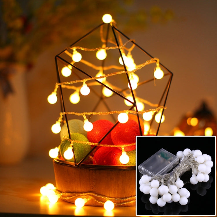 40 LEDs 3 x AA Batteries Powered String Light with 3-Modes, DC 4.5V, 4m White Light, 4m Warm White, 4m Blue Light, 4m Colorful Light, 4m Green Light, 4m Purple Light, 4m Red Light
