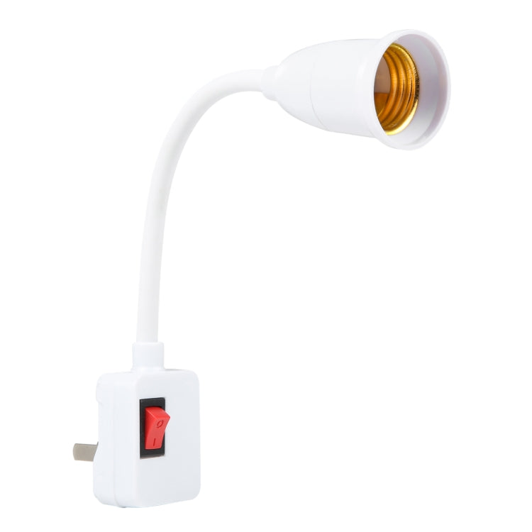 E27 Bulb Holder Flexible Extension Converter with Switch, US Plug, US Plug, AU Plug, UK Plug