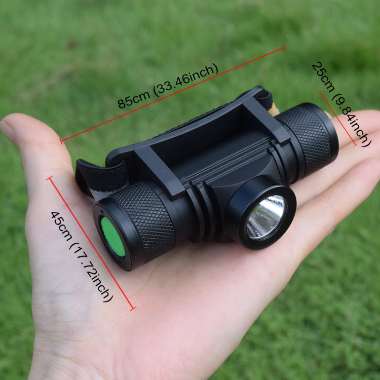 1200 LM USB Charging Rotate Focus Outdoor LED Headlight, D20