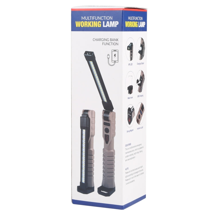 FA-WK06 Multifunctional Rechargeable Folding Work Emergency Light with Power Bank Function, FA-WK06