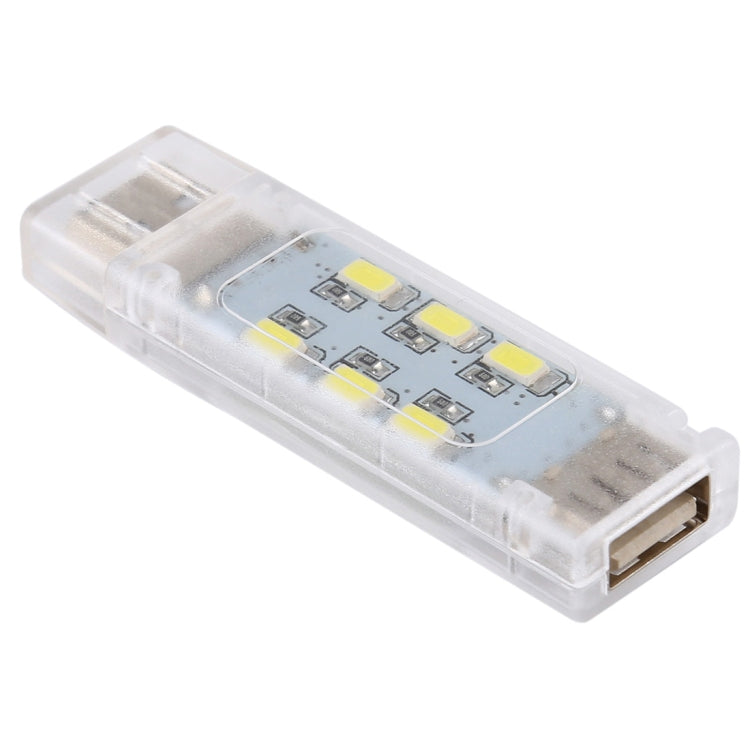 12 LEDs Double Sided Stackable USB Light
