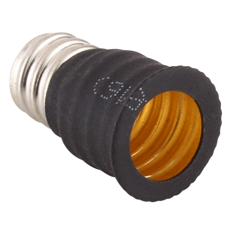 E12 to E14 Light Lamp Bulbs Adapter Converter, E12 to E14 (Black), E12 to E14 (White)