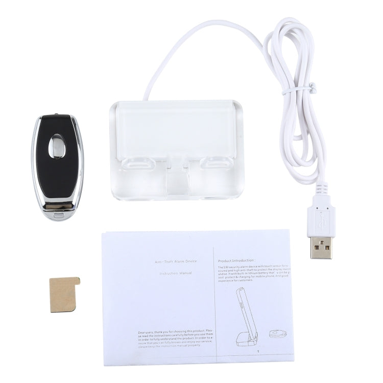 S30 Burglar Display Holder / Anti-theft Display Stand with Remote Control for Mobile Phones with Type-C / USB-C Port