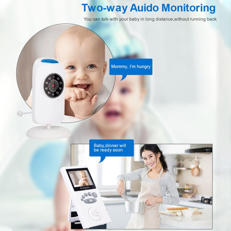 WLSES GB101 2.4 inch Wireless Surveillance Camera Baby Monitor, UK Plug
