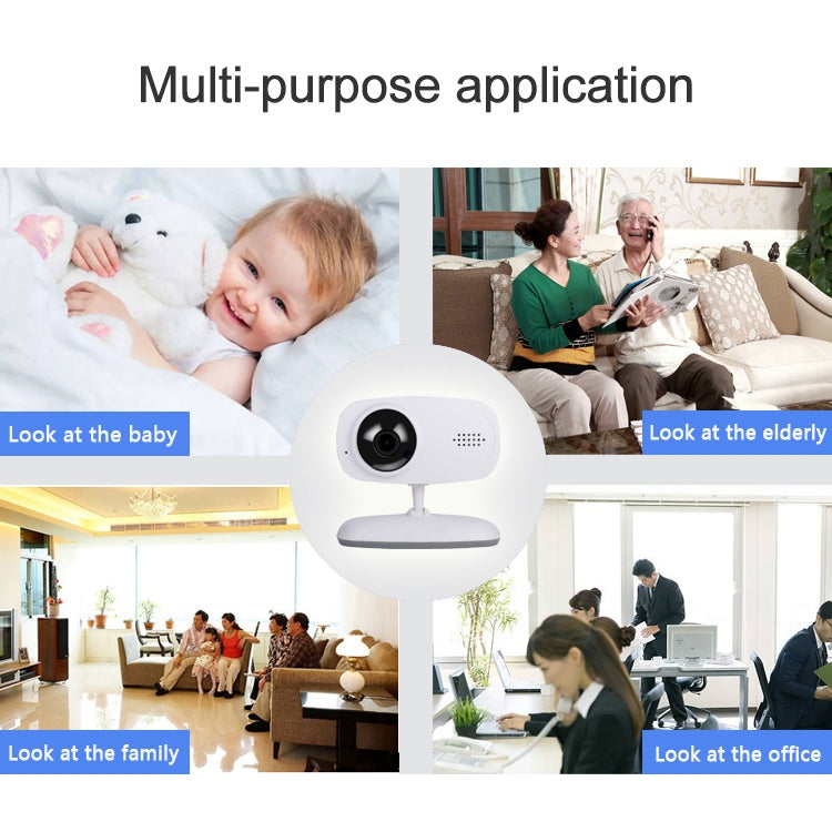 WLSES GC60 720P Wireless Surveillance Camera Baby Monitor, US Plug