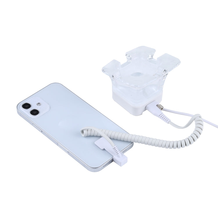 S15 Anti-theft Alarm Stand Security System Touch Burglar Alarm / Anti-theft Alarm Display Holder for iPhone & iPod & iPad with 8 Pin Port