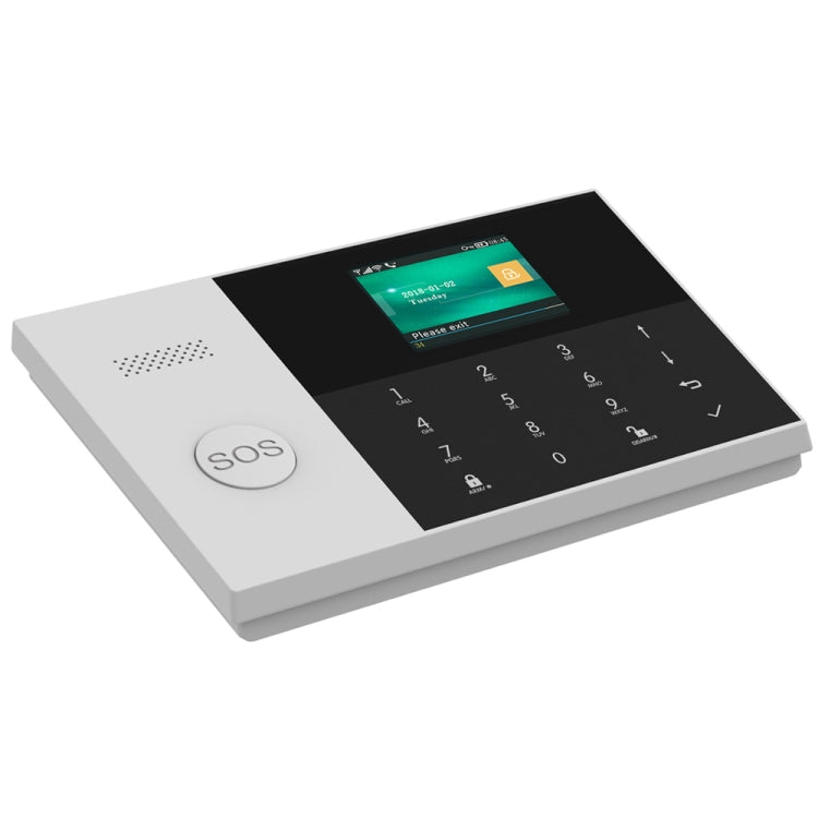 PG-105-GSM GSM/GPRS + WiFi Intelligent Alarm System with Touch Keypad & LCD Screen & RFID Function, EU Version