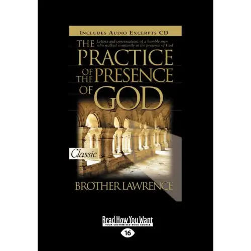 The Practice of the Presence of God (Easyread Large Edition)